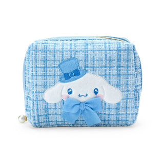 Sanrio Sparkle Tweed Mini Zipper Pouch