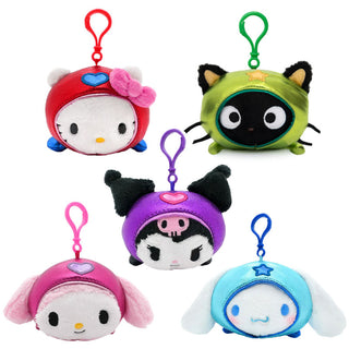 Sanrio Superhero Plush Keychain