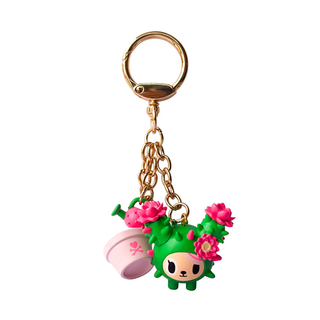 Cactus Pups Frenzies Pup in Pink Special Edition Keychain