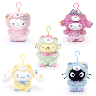 Sanrio Girly Bear Plush Mascot Clip