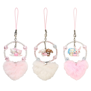 Sanrio Heisei Heart Phone Charm