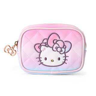 Hello Kitty 50th Anniversary Fashionable Ribbons Zipper Pouch