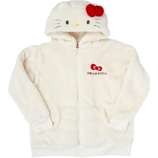 Hello Kitty Fluffy Zipper Hoodie