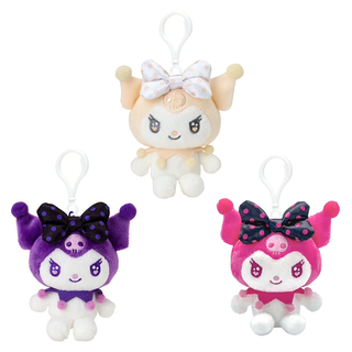 Kuromi Favorite Color Plush Keychain