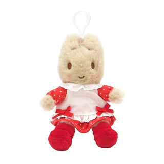 Marroncream Retro Plush Keychain
