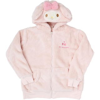 My Melody Fluffy Zipper Hoodie