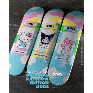 Hello Kitty and Friends x GIRL Rainbow Deck Blind Bag